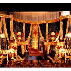 Wedding Stage Decoration Sets, Traditional <b>Door</b> Wedding Stage Decoration, New Crystal Pillars Stages Manufacturer Newyork USA - Product Image 1
