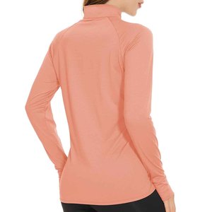 เสื้อแจ็คเก็ตแทร็คเนื้อผ้านุ่ม ผลิตจากโพลีเอสเตอร์ผสมสแปนเด็กซ์ ขนาดปรับได้ตามต้องการ สวมใส่สบาย ระบายอากาศได้ดี สำหรับผู้หญิง - Product Image 2