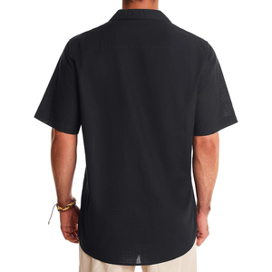 Chemises pour hommes à manches courtes, respirantes, de qualité supérieure, grande taille, 100% coton, écologiques, séchage rapide, coupe ample, très vendues - Product Image 2