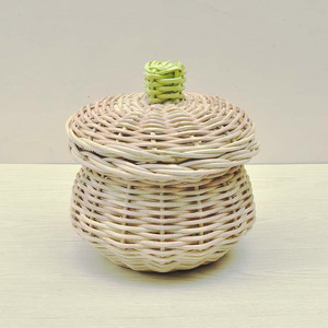 Mini pentole in rattan per giochi di ruolo, adorabile design, giocattoli da <span class=keywords><strong>cucina</strong></span> per bambini - Product Image 1