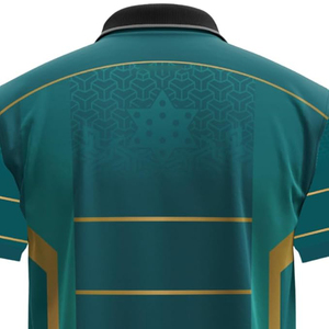 Conjunto de Uniforme de Cricket al por Mayor con Logotipo Personalizado, Uniforme de Cricket Transpirable que Absorbe la Humedad, Ropa Deportiva para Hombres y Jóvenes - Product Image 3