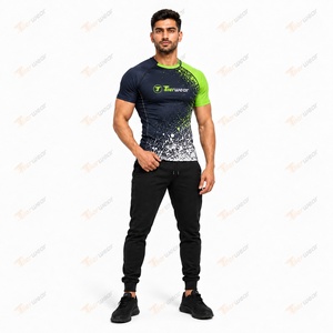 Rashguard de Alto Rendimiento para BJJ, 215 GSM, Poliéster y Spandex, Ajuste Ajustado de Compresión, Transpirable, Secado Rápido, para Jiu Jitsu - Product Image 2
