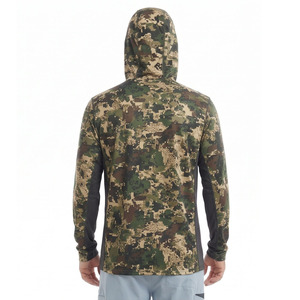 Camisa de Pesca de Manga Larga con Capucha y Protección Facial UPF 50 Anti UV para Hombre - Product Image 3