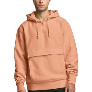 Men's Premium 100% Cotton <b>Thick</b> <b>Fleece</b> Oversized Pullover Custom Logo Eco Friendly Breathable Street Wear Plain Hoodie for - Product Image 3