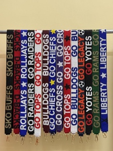 Correa de Cordón con Nombre y Cuentas de Moda para el Día del Partido, Hecha a Mano, con Letras Personalizadas, para Aficionados a Deportes de Equipo, Universitarias, Regalo Único y Accesorio Promocional - Product Image 4