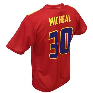 Camiseta de Fútbol Personalizada al por Mayor para Hombre, Manga Corta, Diseño a Cuadros Rojos y Blancos, Suave y Cómoda, Ropa Deportiva para Equipo - Product Image 5