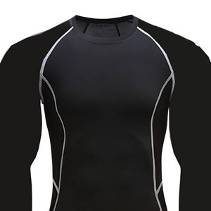 Camiseta de Compresión de Manga Larga con Sublimación Personalizada para Hombre, Ideal para Entrenamiento y Gimnasio, MMA - Product Image 2