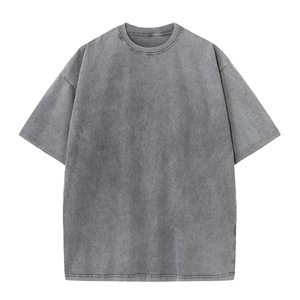 Wholesale rate 100% Heavyweight Cotton Blank T Shirt Custom <b>Plain</b> <b>White</b> T-Shirts for Men Oversized O-Neck Men's T-shirts - Product Image 5