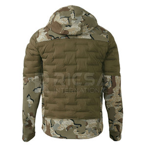 Veste matelassée de chasse d'extérieur respirante, imperméable, isolante, chaude, légère, coupe-vent pour la randonnée, le camping et les voyages - Product Image 2