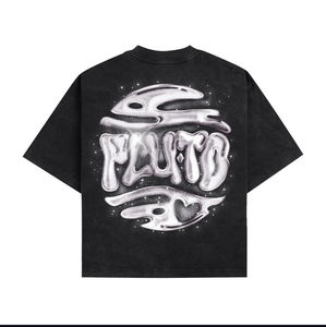 T-shirt personnalisé unisexe léger en coton tricoté 100 % écologique, respirant, séchage rapide, style hip-hop, col rond, coupe classique, manches courtes, toucher soyeux - Product Image 1
