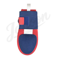 Mitaine de baseball en cuir OEM avec sangle de poignet, protection durable anti-choc pour la main, gant de protection résistant aux impacts