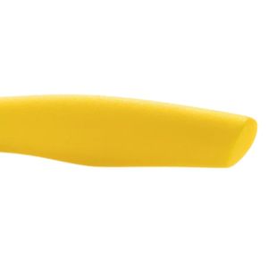 Couteaux à éplucher les fruits à manche jaune avec lame étroite argentée, poignée lisse et pointe affûtée pour la découpe des légumes - Product Image 3