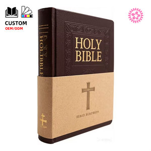 Bible chrétienne anglaise personnalisée, reliure parfaite, couverture rigide, version King James, impression sur papier offset - Product Image 3