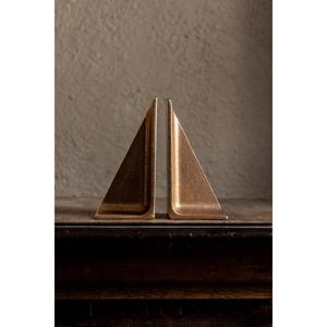 Luxury Gold Yacht Bookends Decorative Accents Eco Friendly Book Ends Newspaper Magazines Holder Table And Desktop <b>Objects</b> - Product Image 1