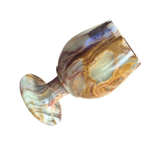 Nuevas Vasos de Chupito de Ónix Modernos de Primera Calidad con Superficie Antigua de Gran Formato y Color Natural - Complementa la Colección de Vasos para Bebidas de Cocina - Product Image 4