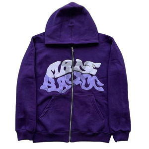 Sudadera con Capucha de Diseño Personalizado con Estampado Puff para Hombre, 100% Algodón Tejido, Transpirable, Informal, para Uso Diario y Urbano - Product Image 3