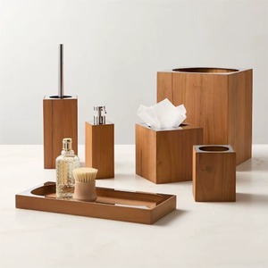Elegante Juego de Accesorios de Baño de Tres Piezas de Acero Inoxidable Cromado Ecológico con Texturas Coordinadas para un Estilo Moderno Clásico - Product Image 6