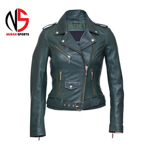 Chaqueta de cuero de nuevo diseño, muy vendida, para mujer, de alta calidad, de secado rápido, cómoda, elegante, en Nurak Sport. - Product Image 1