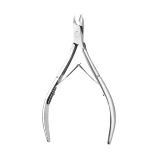 Pince à cuticules professionnelle en acier inoxydable rose doré à double extrémité, éliminateur de peaux mortes, repousse-cuticules - Product Image 3