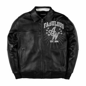 Black Brown Washed Wax CowHide Leather Skin Stand Collar Plus Size <b>Reversible</b> Waterproof Motorcycle <b>Jacket</b> for <b>Men</b> - Product Image 4