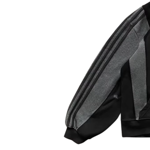 เสื้อผ้าเด็กคุณภาพพรีเมียม สไตล์สตรีทแวร์ทรงหลวม ผ้าฟลีซคอตตอนหนา 540 GSM สองสี แต่งลายปักแบบดิสเทรส - Product Image 4