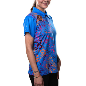 เสื้อผ้าโพลีเอสเตอร์ 100% คุณภาพพรีเมียม เนื้อผ้านุ่ม ระบายอากาศได้ดี เหมาะสำหรับงานซับลิเมชั่น สำหรับผู้หญิง ขายดี แห้งเร็ว - Product Image 3