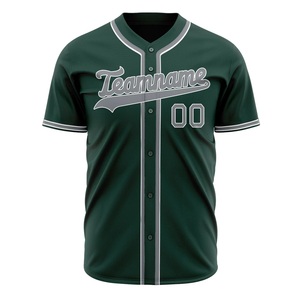 Uniforme de baseball pour hommes de haute qualité, maillots d'équipe personnalisés imprimés, vêtements de sport légers et respirants, OEM - Product Image 4