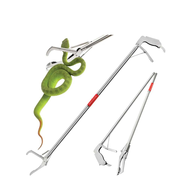 Professional Grade Durable Telescopic Dog Catcher Grabber German Stainless Steel Veterinary Use Customizable Options Secure