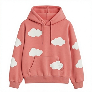 Sudaderas con Capucha Personalizadas de Moda, 430g, Duraderas, Holgadas, de Algodón, con Capucha y Manga Larga para Hombre y Mujer - Product Image 5
