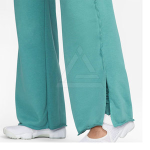 Pantalon évasé pour femme, taille haute, tissu extensible, coupe confortable, parfait pour les tenues décontractées, le quotidien et les looks élégants. - Product Image 3