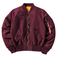 Vestes de pilote pour hommes de haute qualité, logo personnalisé d'usine, printemps-automne, coupe-vent, imperméable, veste bomber d'extérieur pour hommes