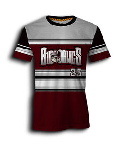 เสื้อเจอร์ซีย์เบสบอลแห้งเร็วระบายอากาศป้องกันแบคทีเรียพิมพ์ดิจิตอลชื่อผู้เล่นระดับมืออาชีพสำหรับผู้ชาย - Product Image 3