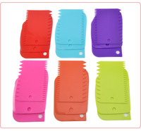 Ensemble de trois spatules à beurre pour gâteau, coupe-pâte, outils de pâtisserie HC-555 pour la décoration de crème, sans danger pour les aliments