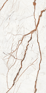 Carreaux de sol et de mur intérieurs en porcelaine Modern Golden Web Endless, texture mate solide, 60x120cm, résistants aux acides, antidérapants - Product Image 6