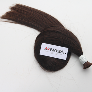 Extensiones de cabello virgen vietnamita a granel de calidad de lujo donante único 100 gramos resistente al desprendimiento Super doble dibujado 24 pulgadas - Product Image 4