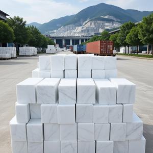 Bloques de Mármol Blanco Cristal de Vietnam para Revestimiento de Paredes y Decoración Exterior, Material de Piedra Natural Resistente a la Intemperie - Product Image 3
