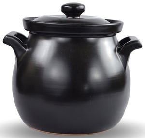 Pot en terre cuite traditionnel indien fait à la main, finition artisanale non vernie, ustensiles de cuisine en terre cuite pour une cuisine saine - Product Image 3