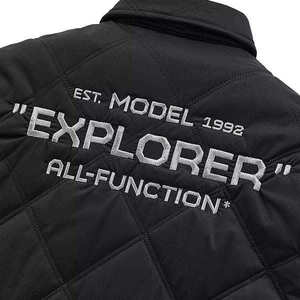 Custom Men Techwear Quilted Tactical <b>Jacket</b> Urban Streetwear Cyberpunk Utility Multi-Pocket Padded Windbreaker Outdoor Coat - Product Image 4