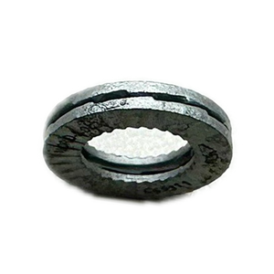 Rondelle en acier à double pli, entretoise plate en métal - Product Image 3