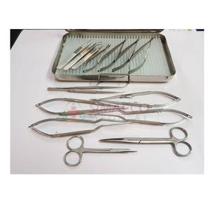 ชุดเครื่องมือไมโครสแตนเลส14ชิ้นพร้อมกล่องฆ่าเชื้อและไฟฟ้า - Product Image 4