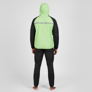 Traje de Sauna de Primera Calidad, Completamente de Poliéster/Nailon, Sólido, Transpirable, Ligero, Talla Grande, para Pérdida de Peso, para Hombre - Product Image 4