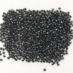 Espinela Negra Natural de 5MM, Corte Redondo, Gemas Sueltas de la Mejor Calidad para Joyería, Gemas de Montaña Roja - Product Image 2