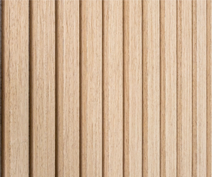 Panneaux muraux à lattes en MDF chêne clair et bois d'hévéa, feutre acoustique insonorisant moderne pour décoration intérieure, étanches pour salon - Product Image 2