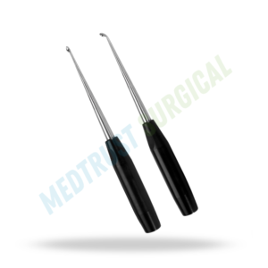 Curetas Americanas de 10 Pulgadas, Instrumento Neuroquirúrgico, Cureta Ósea para Cirugía de Columna Vertebral, Herramienta Quirúrgica - Product Image 4