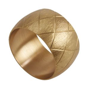 Nuevo Diseño de Anillo Porta Servilletas Metálico para Decoración del Hogar, Anillo para Servilletas Plateado para Bodas, Cenas, Restaurantes y Uso Doméstico - Product Image 1