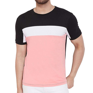เสื้อยืดผู้ชายดีไซน์ใหม่ ระบายอากาศได้ดี แขนสั้น ทรงทางการ รับผลิตแบบ OEM พร้อมสกรีนโลโก้ คุณภาพสูง ผ้าฝ้าย 100% ทรงหลวม เนื้อผ้า Worsted - Product Image 1