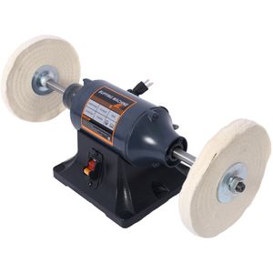 Lucidatrice Elettrica Extra Lunga da 8 Pollici con Motore a 4 Poli, Smerigliatrice da Banco, 4 Ruote Lucidanti Spesse 80 Strati per Lucidatura Metalli - Product Image 6