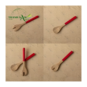 Wholesale Eco-Friendly Durable Bamboo Spoon Fork <b>Set</b> Custom Logo Biodegradable Kitchenware Home/Restaurant Use 10ml Capacity - Product Image 3