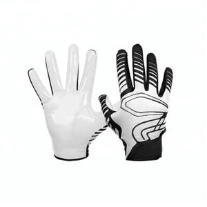 Vente flash - Gants de football américain pour adultes, design personnalisé, en cuir et latex, imperméables, compatibles avec les écrans tactiles - Product Image 3