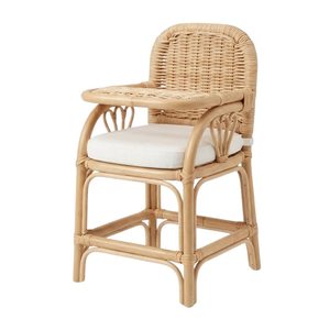 Handmade Antique Woven Rattan <b>Doll</b> Chair Durable Construction Direct Factory Supply Hot Sale Wholesale Toy Accessories - Product Image 1
